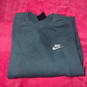 Nike Men's Dark Gray Crewneck Sweater